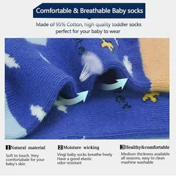 Teri Beri Kids-Unisex Wool Blend Socks image 5