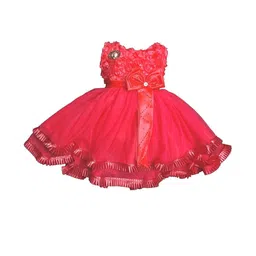 Samjho Fashion Embellished Georgette Fit And Flare Dress-image-41