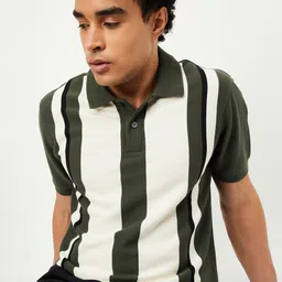 max Men Striped Polo Collar T-shirt-picture-48