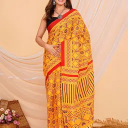Shivanya  Handicrafts  womens Pure Cotton Saree-picture-11