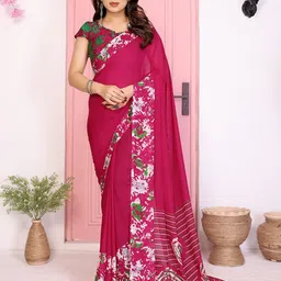 Moda Rapido Paisley Printed Designer Saree-picture-17