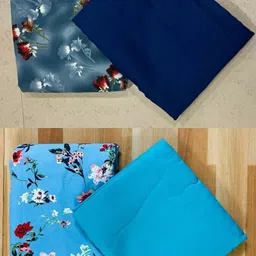 houseofcommon Unstitched Crepe Multi-purpose Fabric Floral Print-picture-18