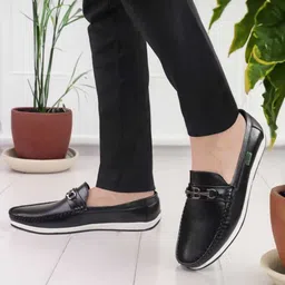 gruaton Men’s Loafers | Slip-On Casual Shoes for Smart Everyday Look Loafers For Men image 5