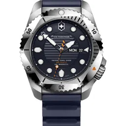 Victorinox Dive Pro Men Brass Textured Dial & Reset Time Analogue Automatic Watch V241995-image-23