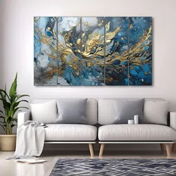 The Castle Decor Multicoloured 1 Piece Wood Other Wall Paintings-image-26