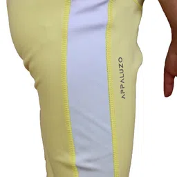 APPALUZO Girls Colourblocked Skinny Fit Capris image 3