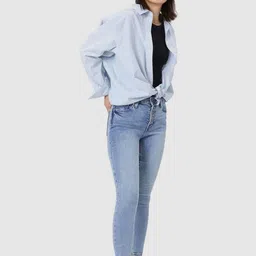 GAP Women High-Rise Skinny-Fit Jeans-image-7