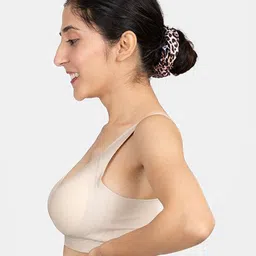 Shapercult Full Coverage Seamless Lightly Padded Push-Up Bra image 5