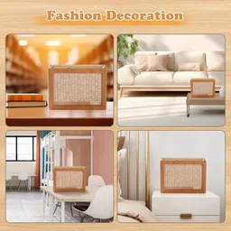 wynx Wooden Money Saving Box | Wooden CashSaver MoneyBox | Counting Target Inside Coin Bank image 2