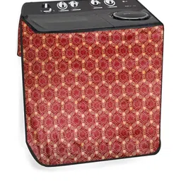 The Furnishing Tree Maroon Plastic Washing Machine Cover-picture-32