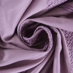 Homio Purple 400 TC King Bedsheet with 2 Pillow Covers image 5