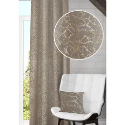 GEET CREATIONS Grey Door Curtain-picture-10