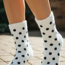 Cdeck Women Patterned Pure Woollen Socks image 5