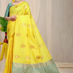 Royal Rajgharana Saree Woven Design Zari Pure Silk Banarasi Sarees-image-42