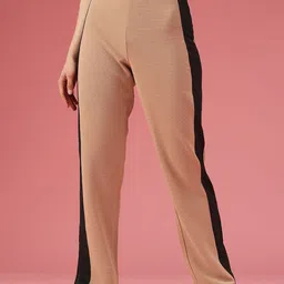 DressBerry Women Cotton Classic High-Rise Regular Trousers-picture-18