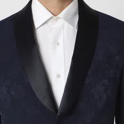 v dot by van heusen Men Self Design Single Breasted Festive & Wedding Blazer image 3