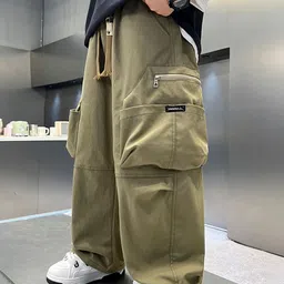 LULU & SKY Boys Easy Wash Chinos Trousers image 4