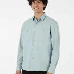 glitchez Utility Pockets Oversized Casual Shirt-picture-10