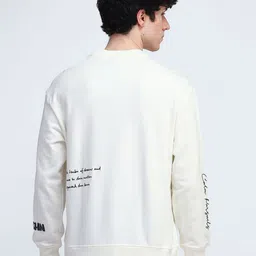 Flying Machine Men Printed Sweatshirt image 4