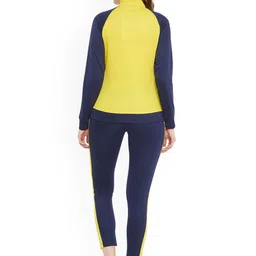 PERF Colorblocked Mock Collar Zipper Tracksuit image 4
