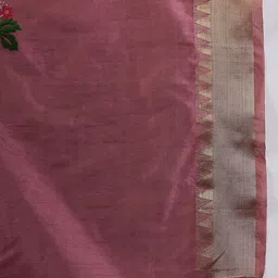 SERONA FABRICS Embroidered Zari Banarasi Saree image 5