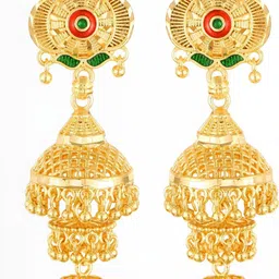 VIVASTRI Women Gold-Plated Alloy Earrings-picture-34