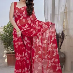 PAYAL CREATION Floral ArtSilk Bandhani Saree-image-73
