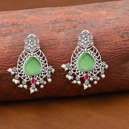 Yellow Chimes Contemporary Drop Earrings-picture-26