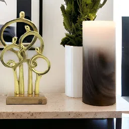 Hind Decor Gold-Toned Metal Figurine Showpiece-image-89