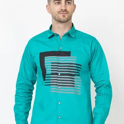 MODERNITY Men Comfort Slim Fit Printed Casual Shirt-picture-20