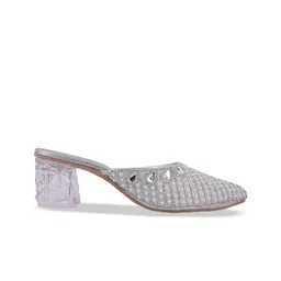 BAESD Embellished Party Comfort Mules image 3