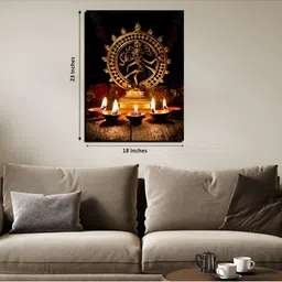 Chalk My Theme Black & Gold-Toned 1 Piece Wood Other Wall Paintings-image-43