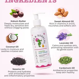 Tots & Bubbles Calming Baby Lotion With Kokum Butter & Almond Oil - 300 ml image 4