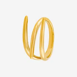 Kushal's Fashion Jewellery Gold-Plated Trendy Finger Ring-picture-44