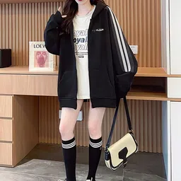 JC Mode Women Colourblocked Knitted Jacket-picture-33