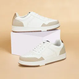 Forever Glam by Pantaloons Women Colourblocked Round Toe Sneakers-picture-34