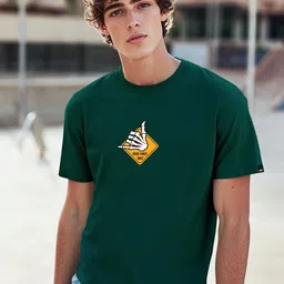 Bewakoof Men Printed Pure Cotton T-shirt-picture-35