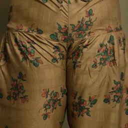 Rajnandini Women Floral Printed Regular Kurta with Salwar & With Dupatta image 5