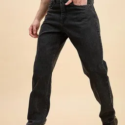 Moda Rapido Men Relaxed Fit High-Rise Light Fade Stretchable Jeans image 2