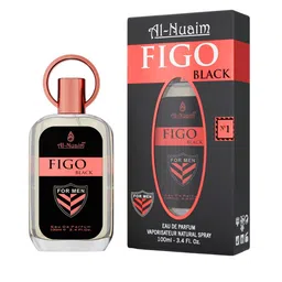 Al-Nuaim Men Figo Black Long Lasting Eau De Parfum - 100 ml image 3