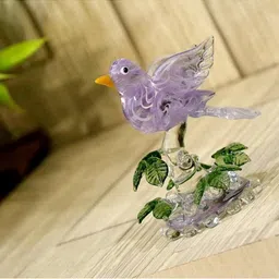1ST TIME Purple Fengshui Idol Showpiece image 3