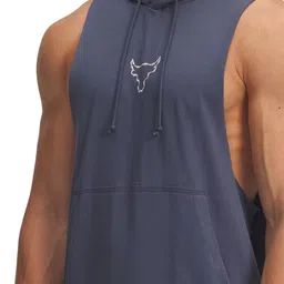 UNDER ARMOUR Project Rock Sleeveless Hooded Sweatshirt image 3