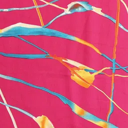 Moda Rapido Abstract Printed Saree With Blouse Piece image 2