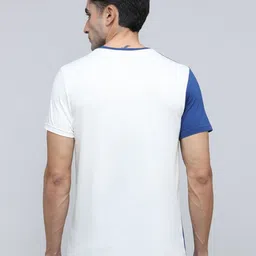 MaverIQ Colourblocked Round Neck Cotton Regular Fit T-shirt image 3