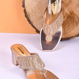JM Looks Womens Block Heel Sandals Stylish Comfortable-picture-15