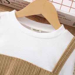 INCLUD Puff Sleeve Fit & Flare Midi Dress image 3