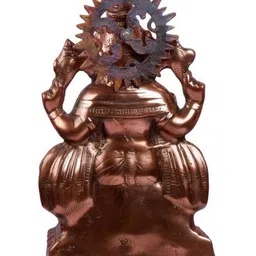 JY Copper-Toned Religious Idol Showpiece image 2