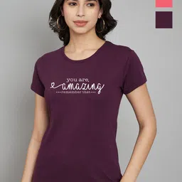Trend Level Women 2 Applique T-shirt-picture-14