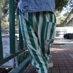 Gozi Kids Striped Mid-Rise Lounge Pants-picture-42