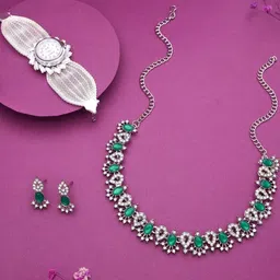 Anouk Gold-Plated Bracelet & Necklace Set image 4